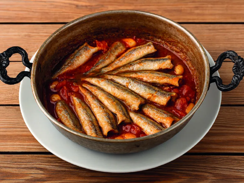 Kılçıksız mezgit buğlama