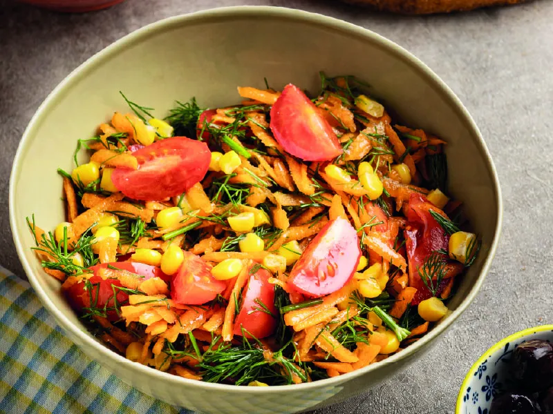 DEREOTLU MISIRLI SALATA