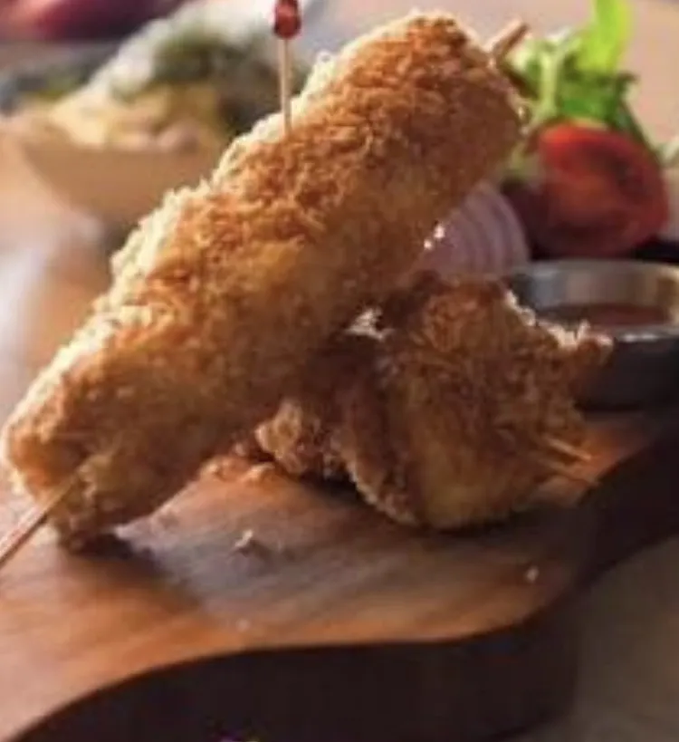 Kaşarlı levrek çıtır